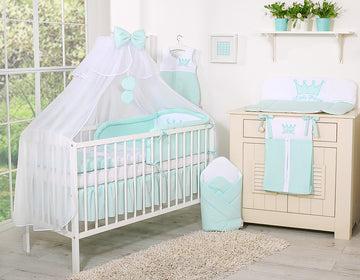 Myggnät för babysäng - chiffong himmelsäng - fullt skydd mot myggor