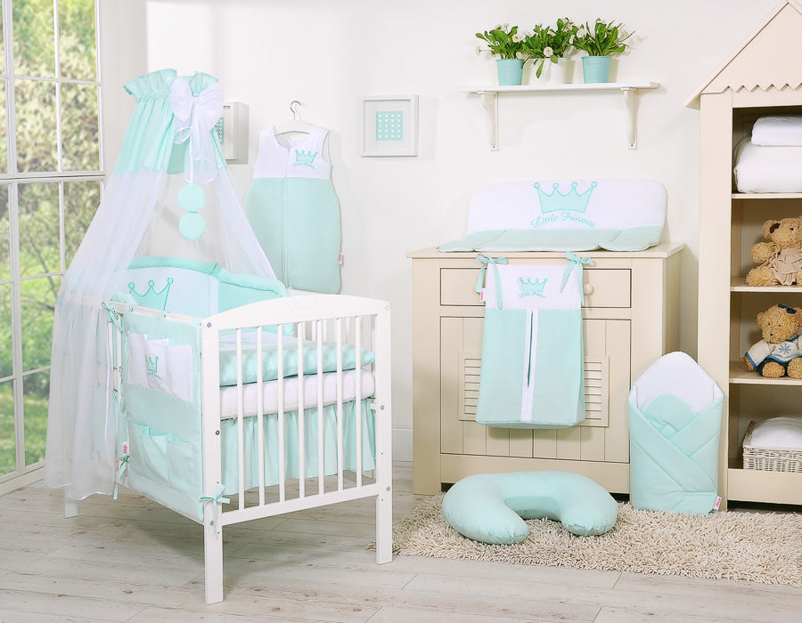 Chiffonghimmel – sänghimmel – ljusskydd – nyskinn – inklusive rosett och dekoration