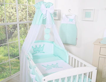 Chiffonghimmel – sänghimmel – ljusskydd – nyskinn – inklusive rosett och dekoration