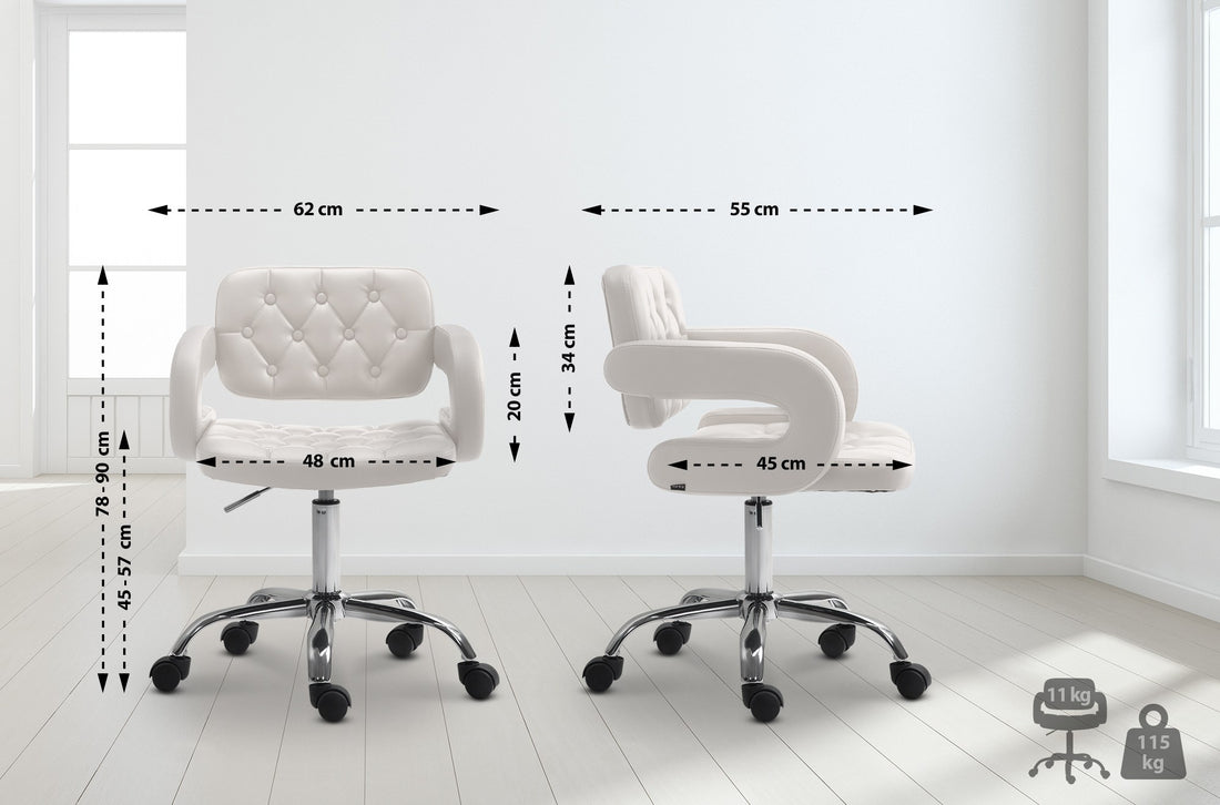 Comfortabele Lounger Fauteuil - Relaxstoel - Verstelbaar Zitcomfort Kleur wit
