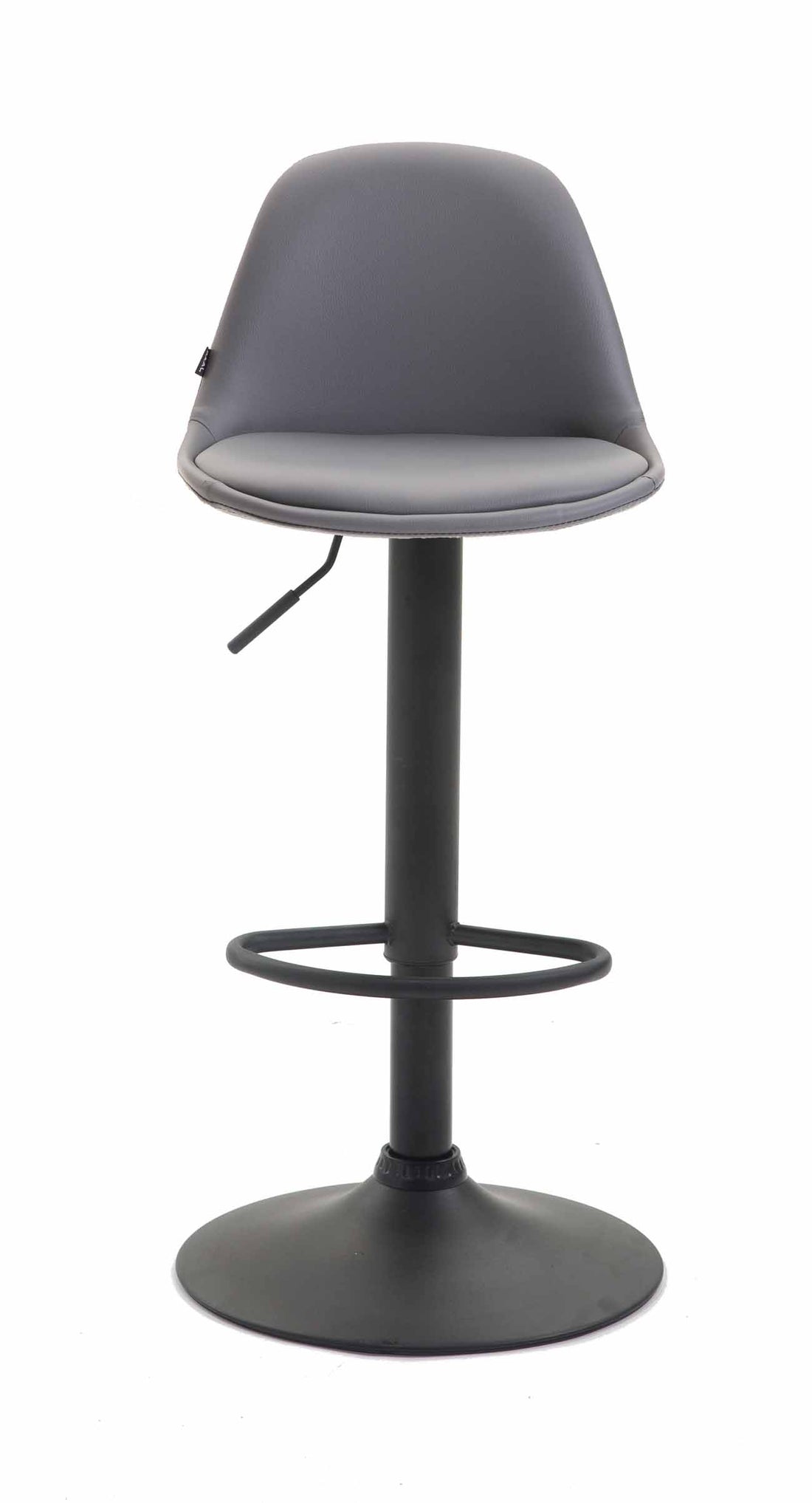 Verstelbare Barkruk - Stijlvolle Kruk - Ergonomisch Comfort, Metalen Frame Kleur grijs
