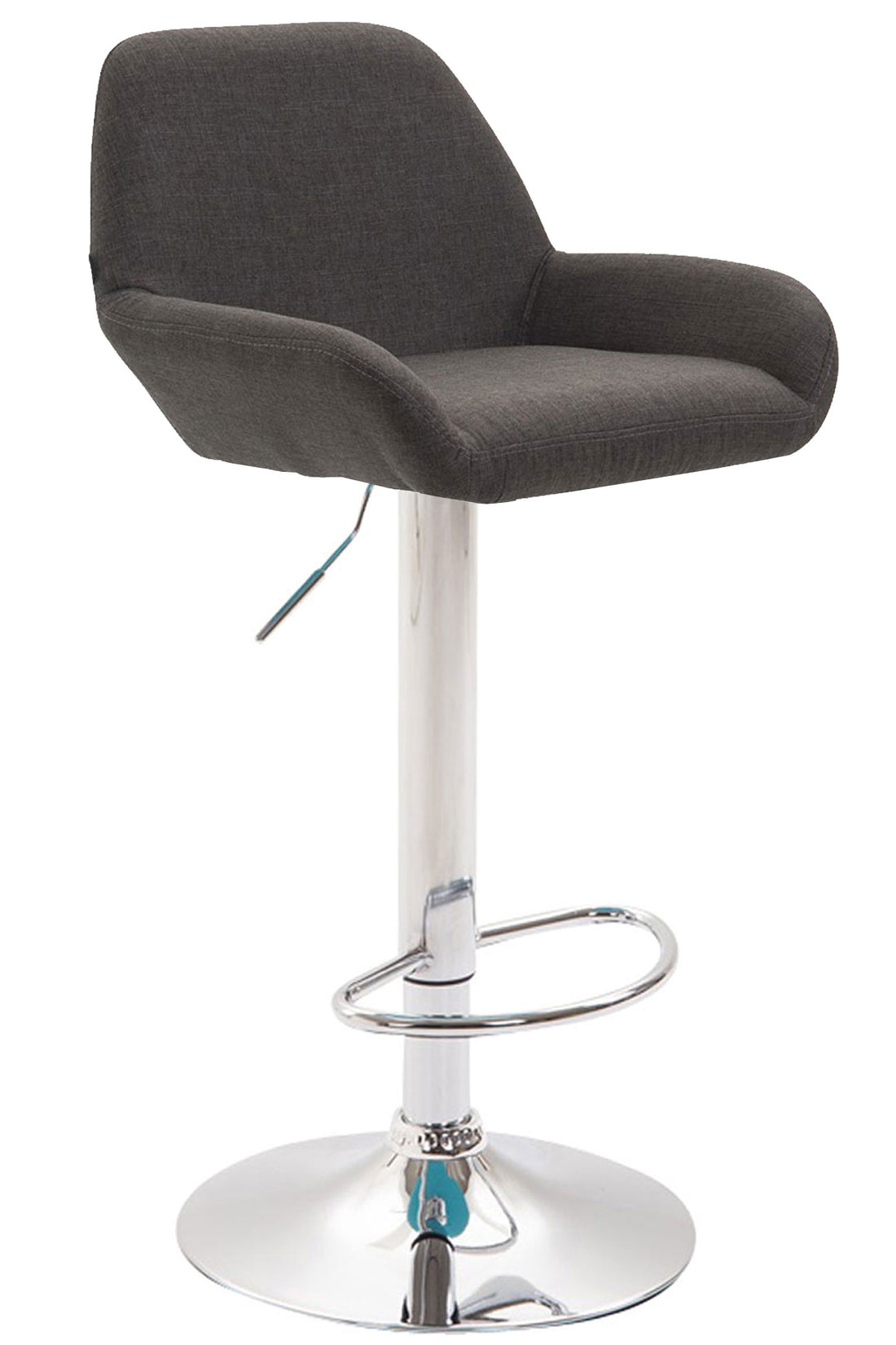 Moderne Barkruk - Ergonomische Zitting - Duurzaam en Comfortabel Design Kleur donkergrijs