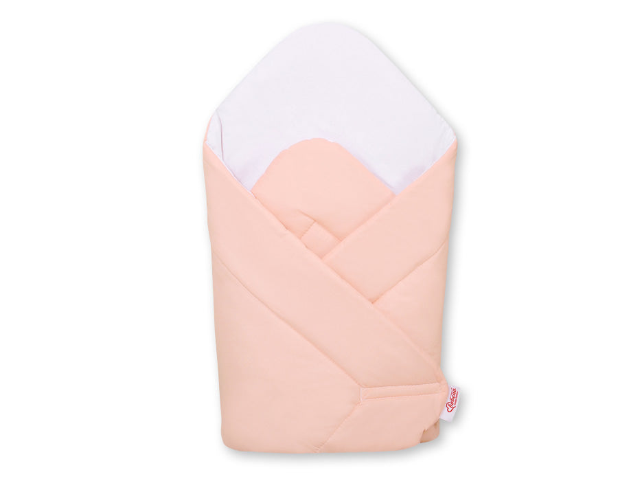 Babynest met versteviging - babynestje - extra ondersteuning en comfort - poederroze