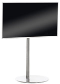 Moderne TV-standaard - Flatscreen Houder - Stabiele Metalen Constructie Kleur roestvrij staal