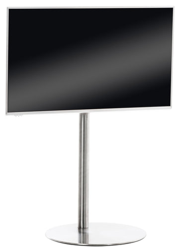 Moderne TV-standaard - Flatscreen Houder - Stabiele Metalen Constructie Kleur roestvrij staal