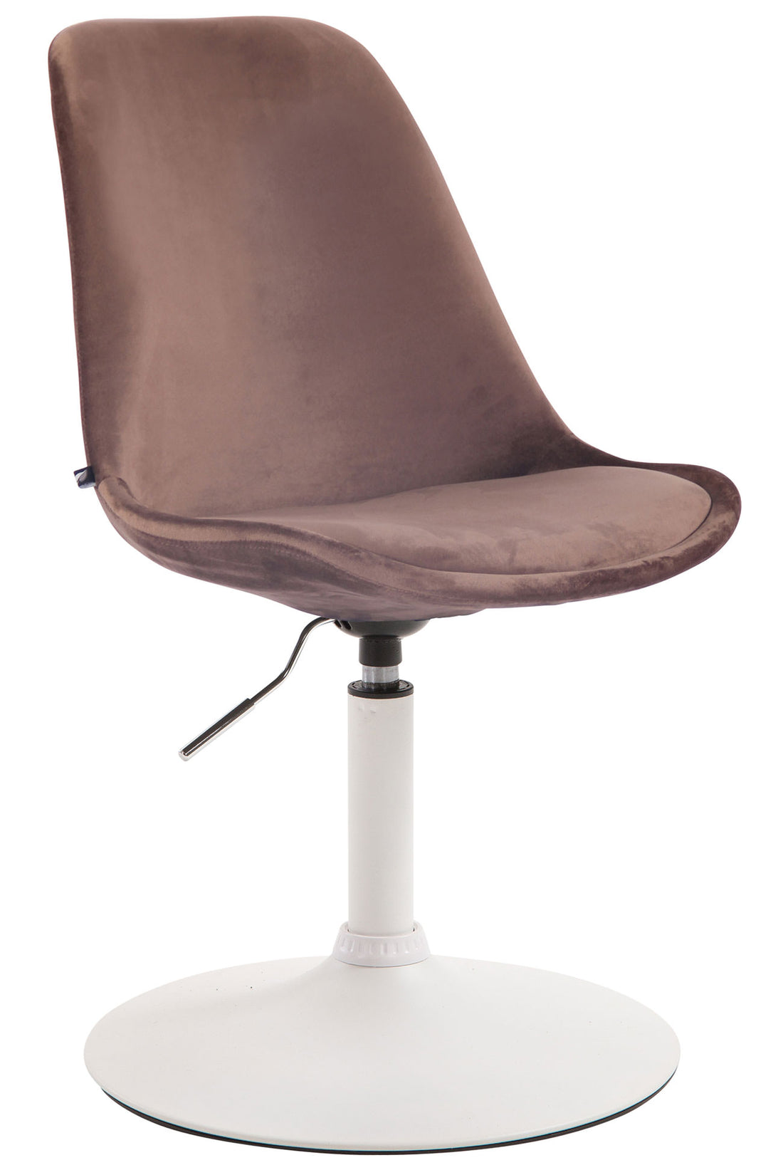 Eetkamerstoel - Fauteuil - Fluweel Bekleding, modern design & comfort Kleur bruin