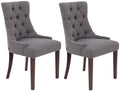 Eetkamerstoel, Elegante Zitplaats, Hoog Comfort met Stijlvolle Afwerking Onderstel Kleur antiek Kleur donkergrijs