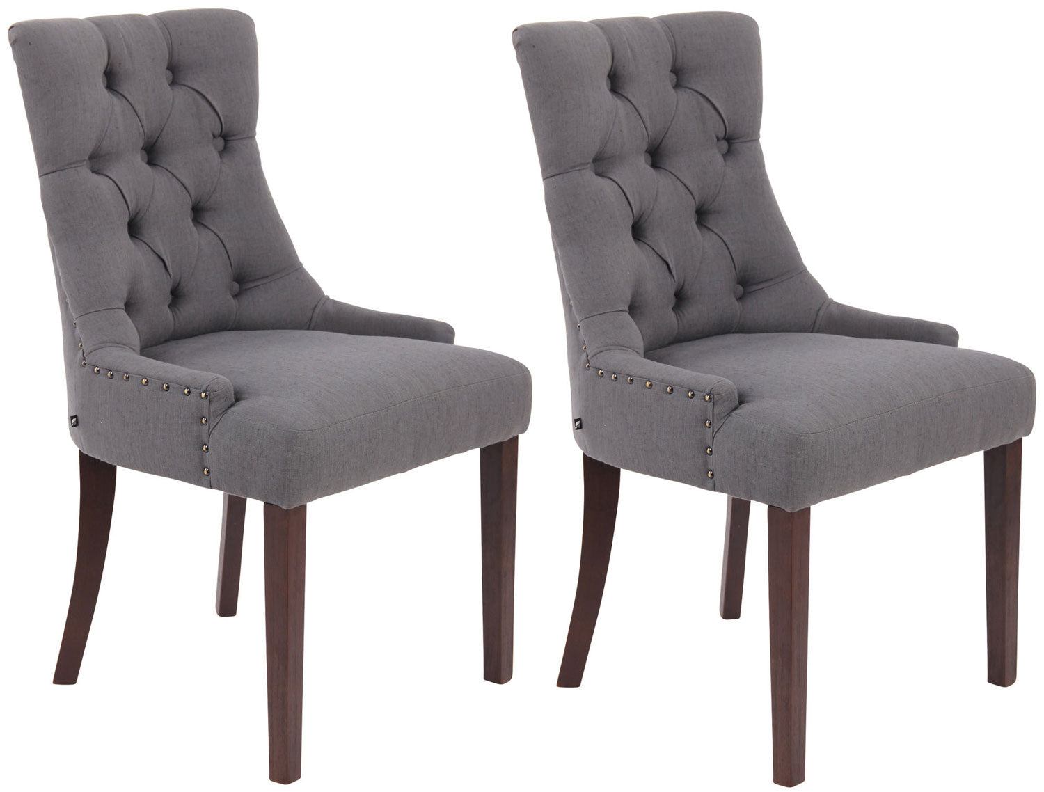 Eetkamerstoel, Elegante Zitplaats, Hoog Comfort met Stijlvolle Afwerking Onderstel Kleur antiek Kleur donkergrijs