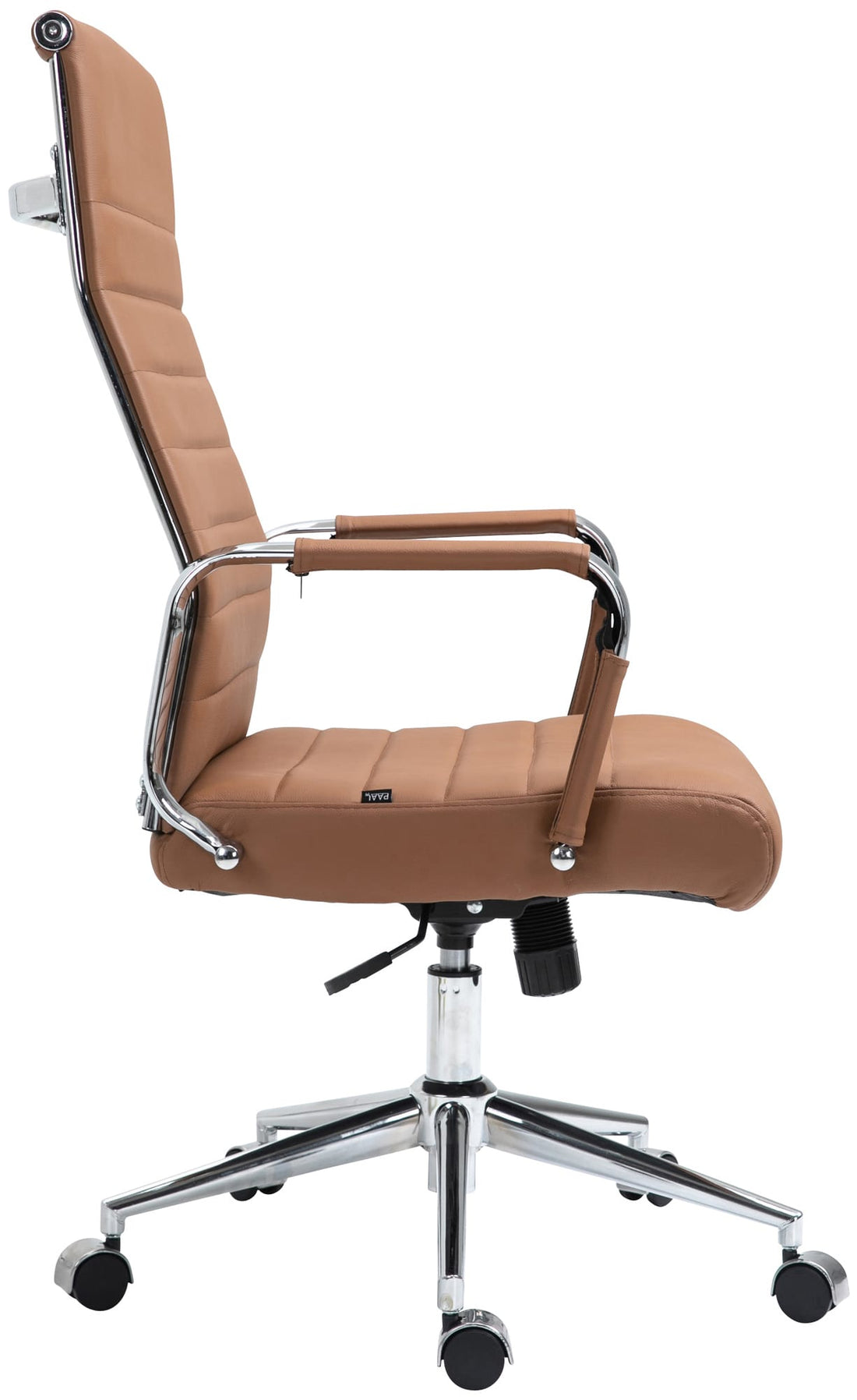 Exclusieve Bureaustoel Kolumbus - Ergonomische Luxe - Hoogwaardige Stoffering Kleur lichtbruin