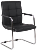 Comfortabele Eetkamerstoel - Dining Chair - Moderne Zwenkfunctie, Gemakkelijk Te Onderhouden Kleur zwart