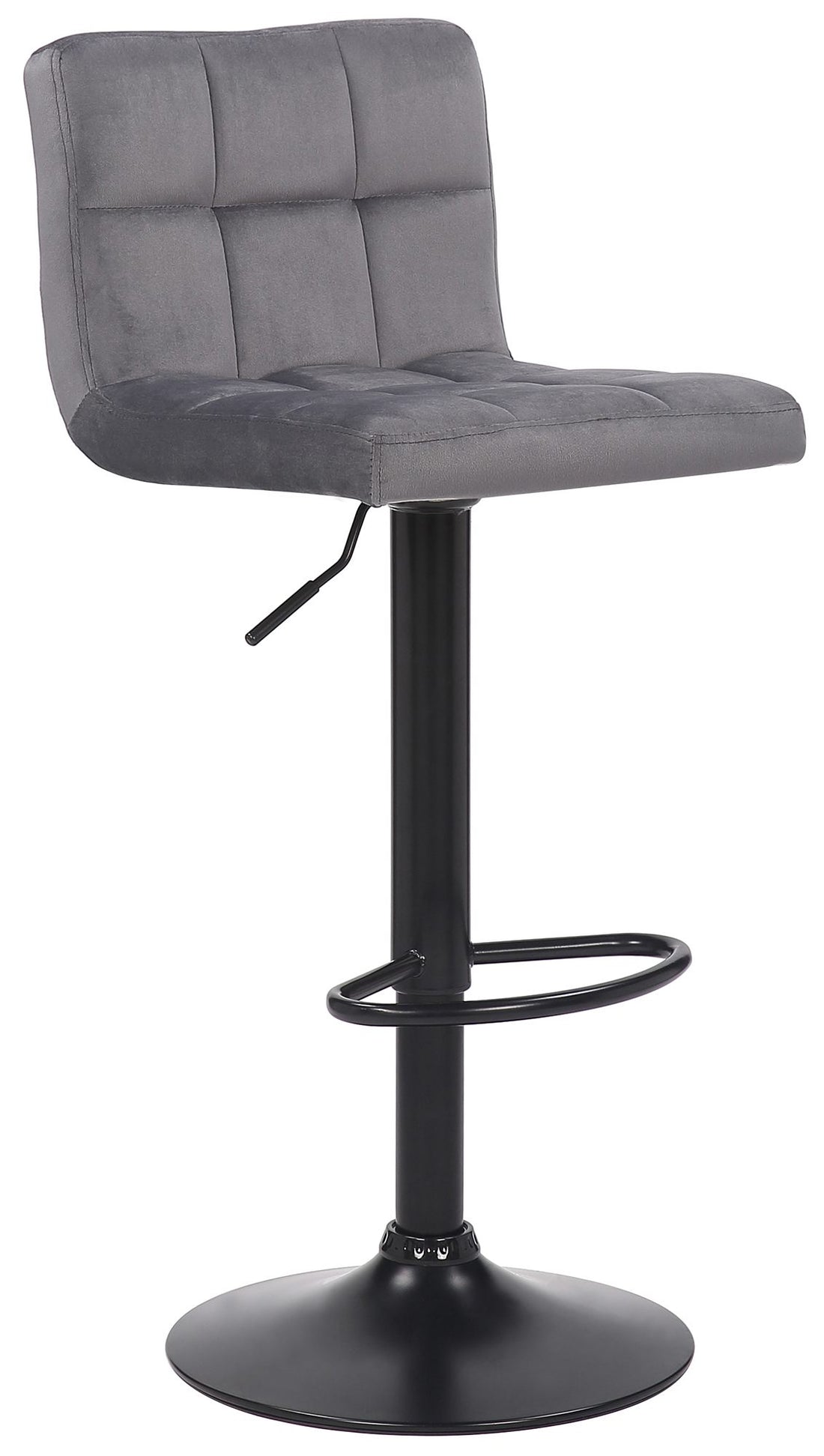 Moderne Barstoel - Barkruk - Ergonomisch Ontwerp, Fluwelen Bekleding Kleur blauw