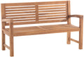 Teak Houten Tuinbank - Massieve Bank - Duurzaam Comfort & Legal Wood Certificaat Kleur teak Maat
