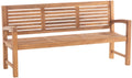 Teak Houten Tuinbank - Massieve Bank - Duurzaam Comfort & Legal Wood Certificaat Kleur teak Maat