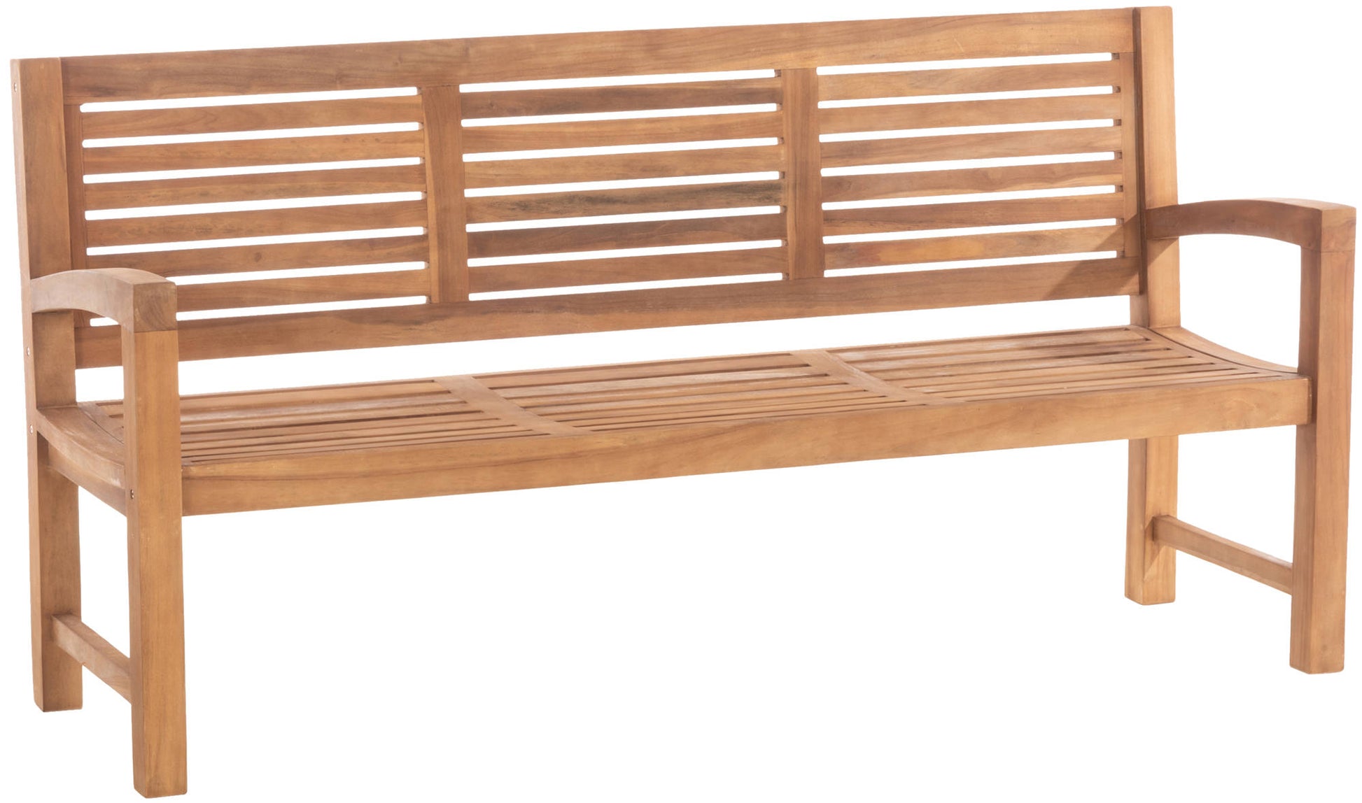 Teak Houten Tuinbank - Massieve Bank - Duurzaam Comfort & Legal Wood Certificaat Kleur teak Maat