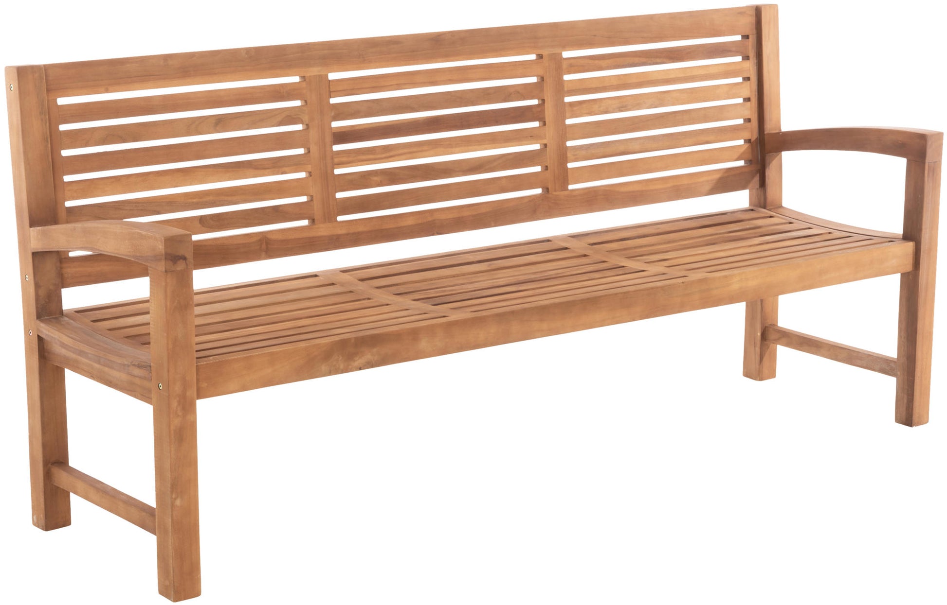 Teak Houten Tuinbank - Massieve Bank - Duurzaam Comfort & Legal Wood Certificaat Kleur teak Maat