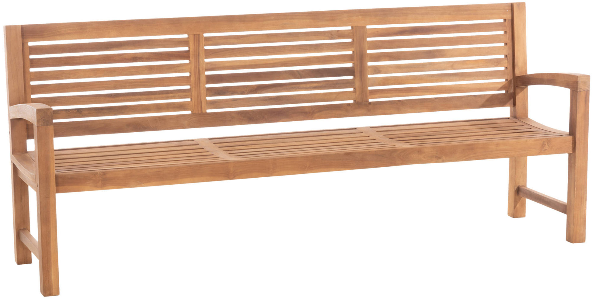 Teak Houten Tuinbank - Massieve Bank - Duurzaam Comfort & Legal Wood Certificaat Kleur teak Maat