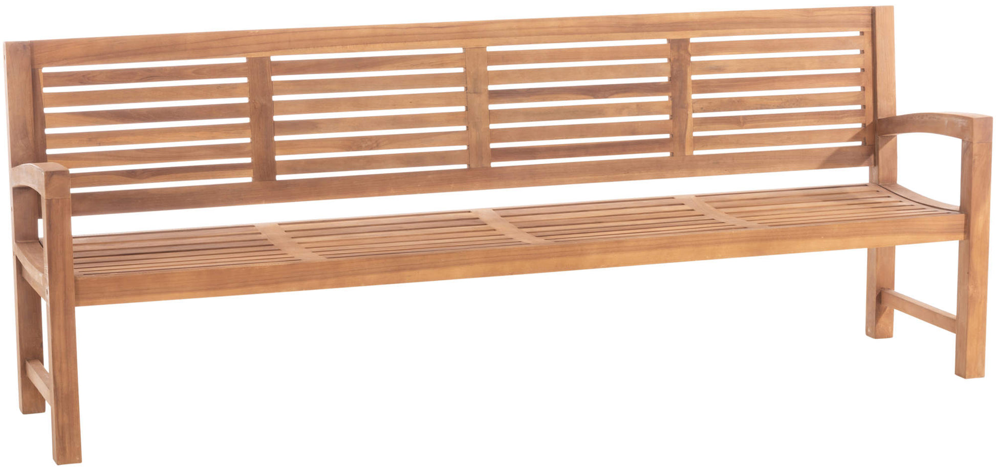 Teak Houten Tuinbank - Massieve Bank - Duurzaam Comfort & Legal Wood Certificaat Kleur teak Maat