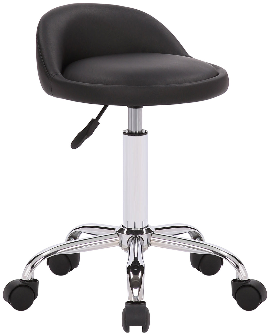 Ergonomische Werkkruk - Draaistoel - Hoogte Verstelbaar Comfort, Ideaal voor Kantoor en Salon Kleur wit
