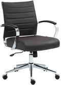 Ergonomische Bureaustoel - Kantoorstoel - Optimale Comfort, Stijlvolle Uitstraling Kleur bruin