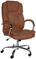 Ergonomische Bureaustoel - Comfort Chair - XXL Zitbreedte, Zwaar Gebruik Kleur lichtbruin
