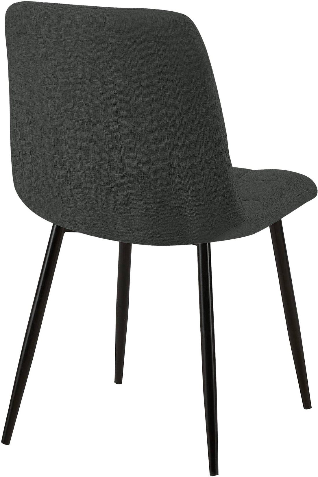 Moderne Eetkamerstoelen - Set van 4, Hoog Zitcomfort - Tijdloze Blikvangers Kleur donkergrijs
