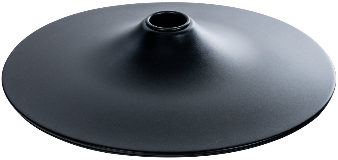 Verstelbare Basisplaat / Bodemplaat - Rubber Bescherming - Ideaal voor Barkrukken, Stoelen Maat 38,5 cm Kleur zwart