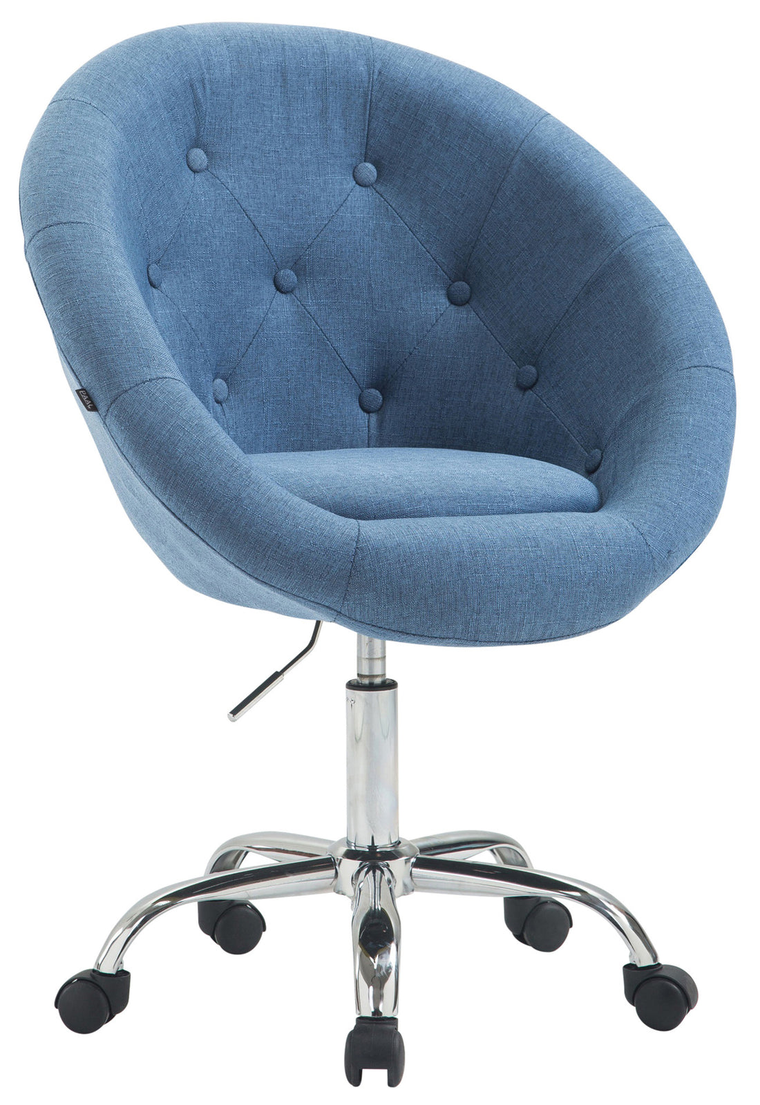 Design Bureaustoel - Ergonomische Rolkruk - Verstelbaar voor Optimaal Comfort Kleur blauw
