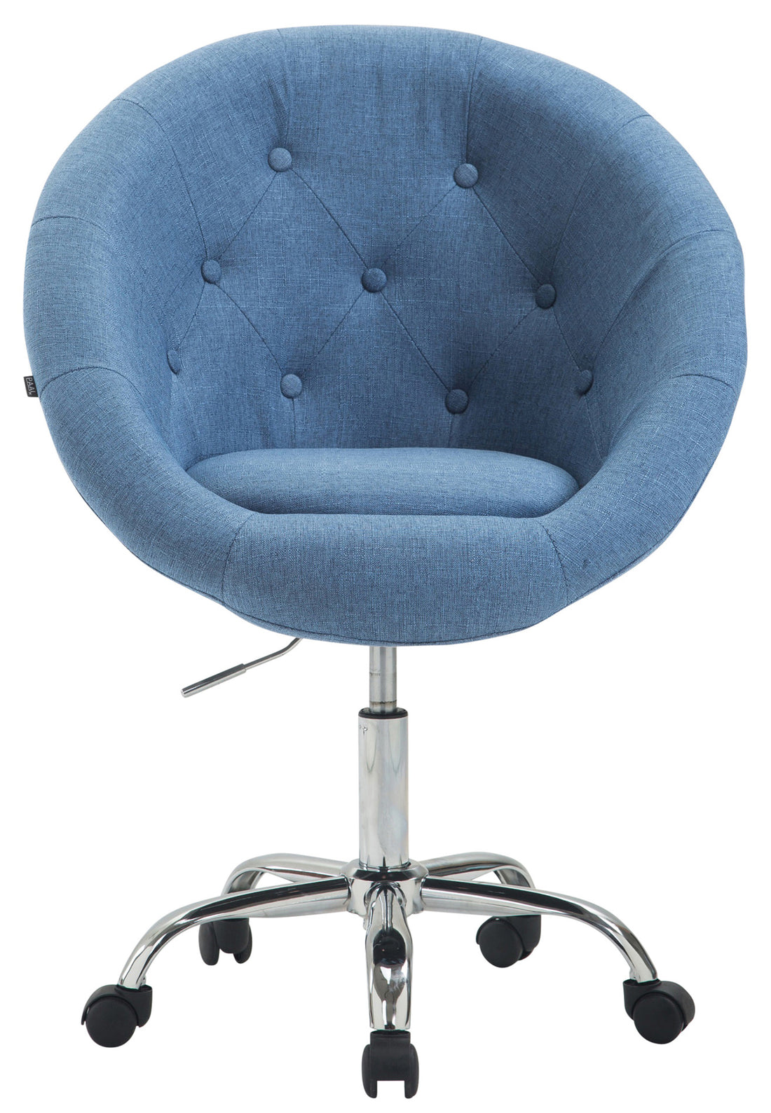 Design Bureaustoel - Ergonomische Rolkruk - Verstelbaar voor Optimaal Comfort Kleur blauw