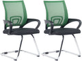 2-delige Set Schommelstoelen - Wiebelstoelen - Ergonomisch Comfort Kleur groen