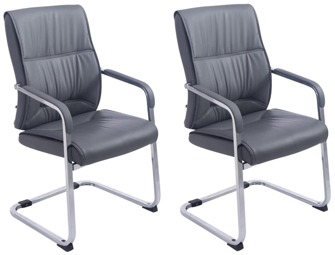 2-delige set Zweefstoelen XXL - Schommelstoelen - Ergonomisch Design voor Comfort Kleur zwart