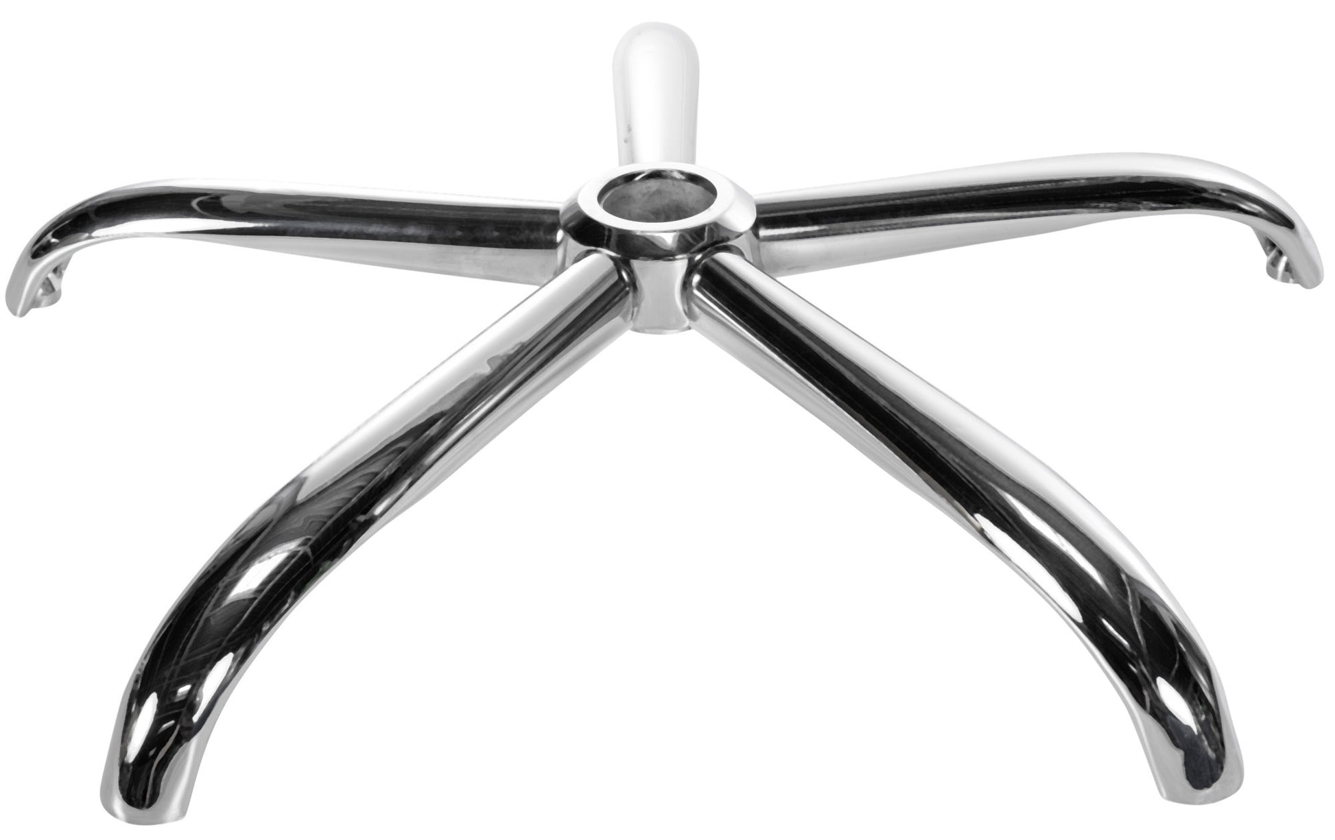 Rond Metalen Onderstel - Vervangend Frame - Eenvoudige Montage & Stabiele Stand Kleur chroom