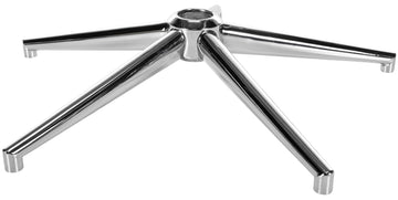 Metalen Onderstel Bureaustoel - Universeel - Stabiel en Gemakkelijk te Monteren Kleur chroom