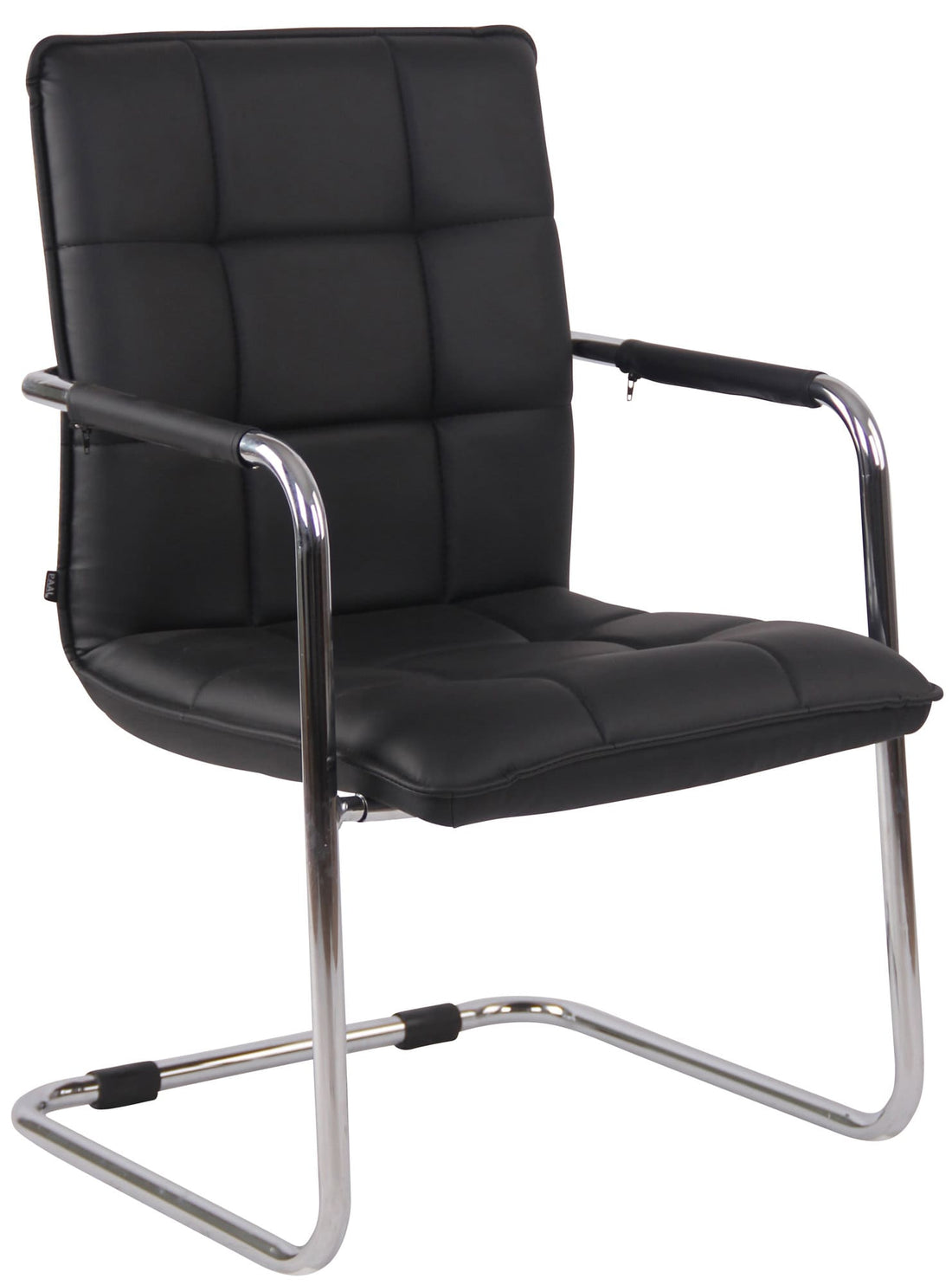 2-delige set Eetkamerstoelen - Keukenstoelen - Hoog zitcomfort Kleur zwart