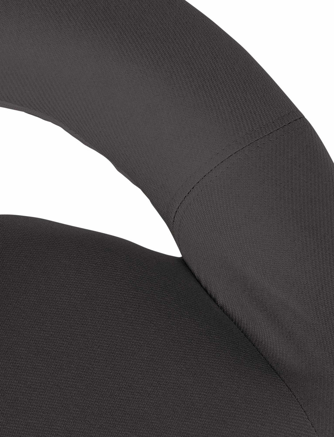 Set van 2 Barkrukken - Krukken - Stoffen Bekleding, Verstelbaar voor Optimaal Comfort Kleur donkergrijs