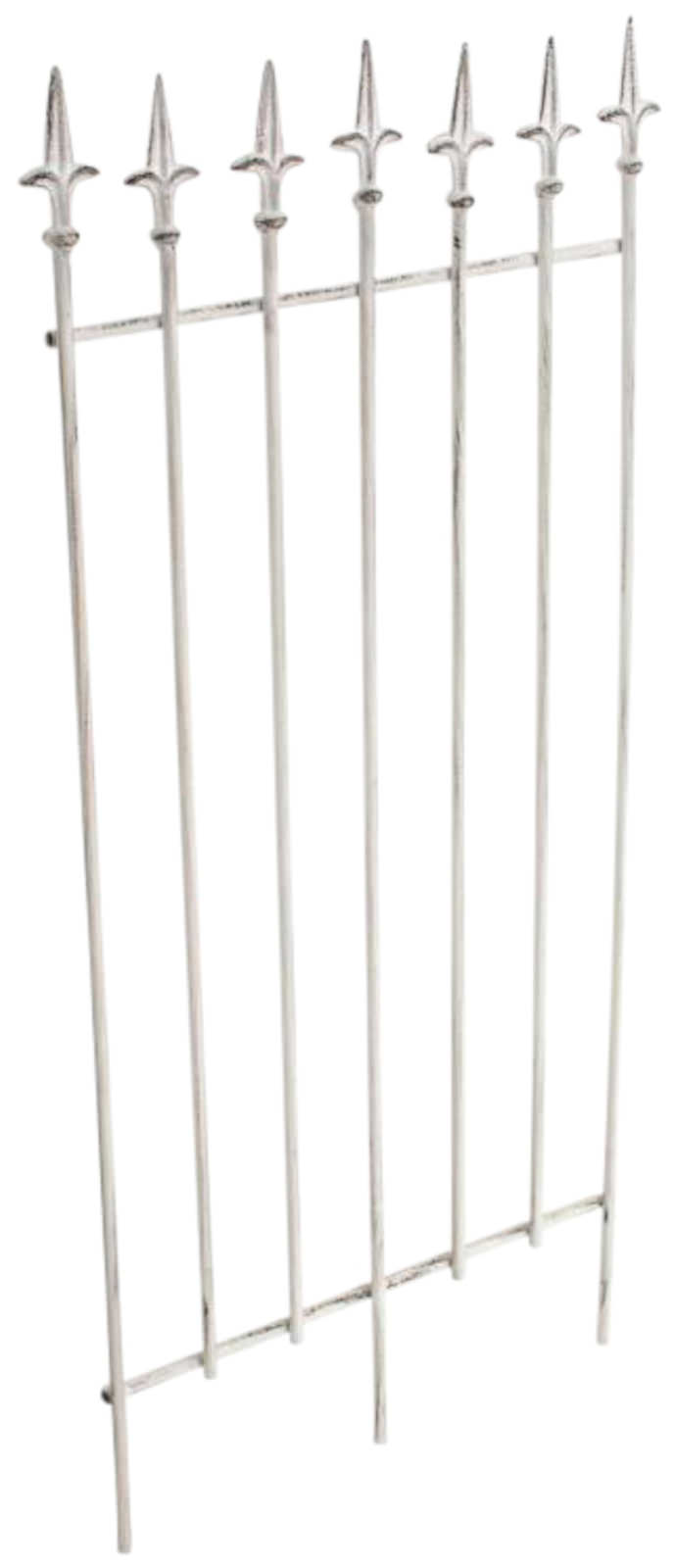 2-delige set Klimplantensteunen - Rankhulp - Vakmanschap in Hoogwaardig IJzer Kleur antiek wit