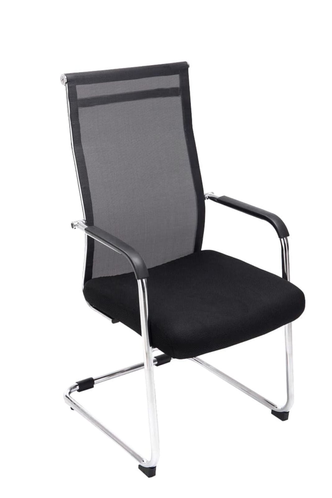 Set van 2 Eetkamerstoelen - Keukenstoelen - Uitstekend Zitcomfort Kleur zwart