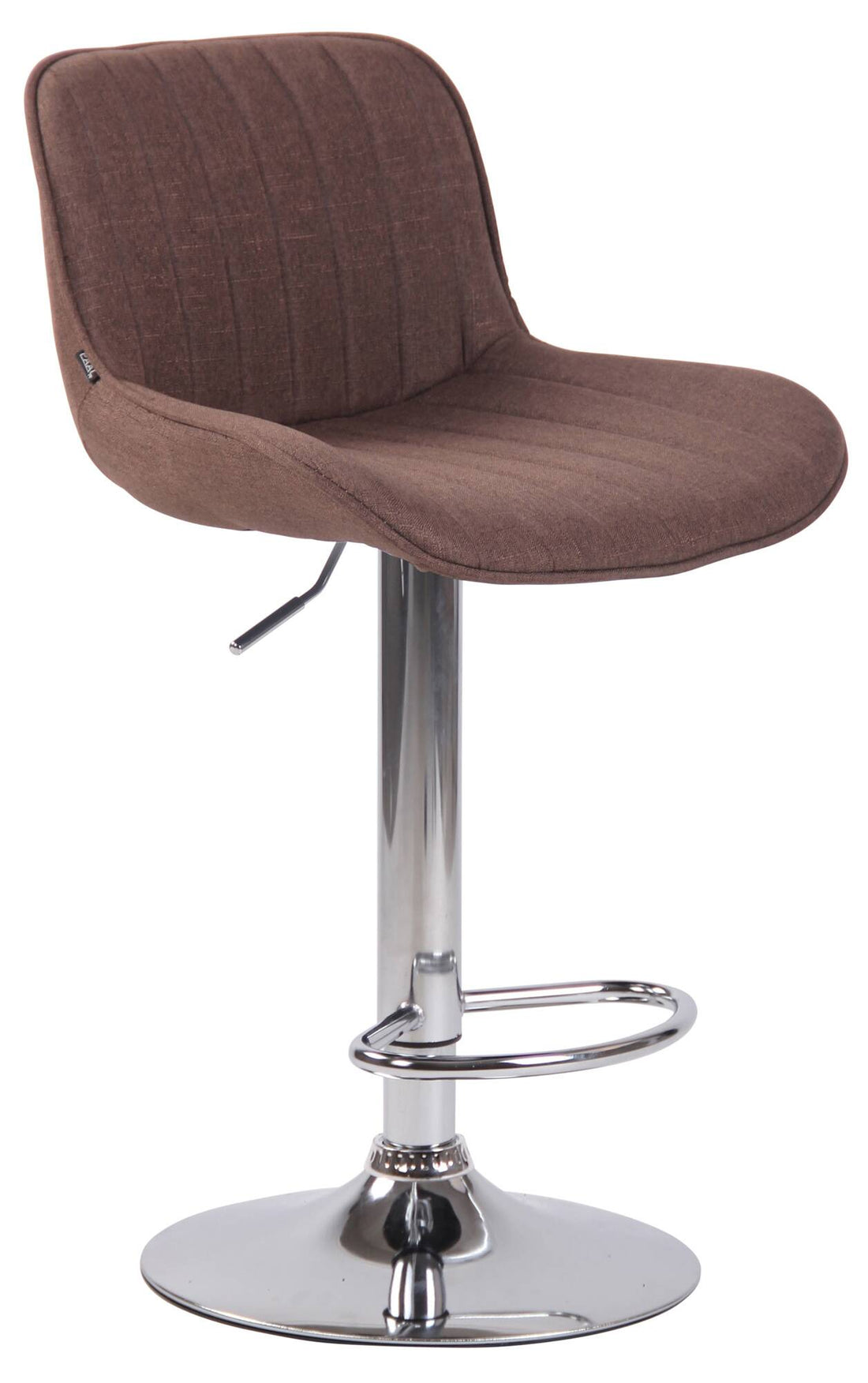 Set van 4 Moderne Barkrukken - Keukenstoelen - Hoogte Verstelbaar, 360° Draaibaar Kleur bruin