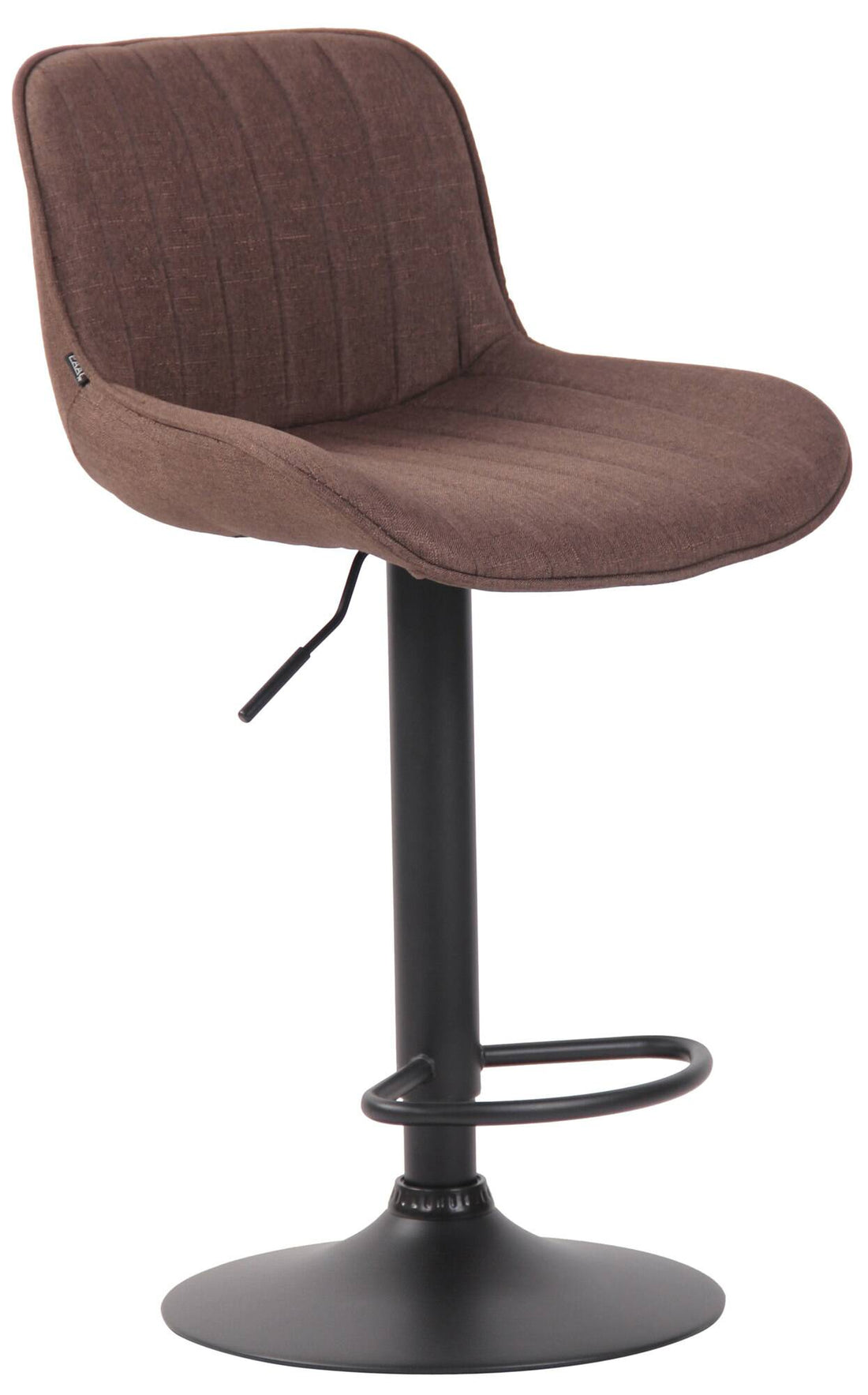 Set van 2 Stijlvolle Barkrukken - Barstoelen - 360° Draaibaar & Verstelbare Hoogte Kleur bruin