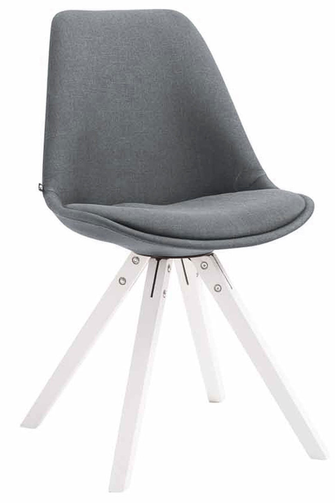 4 Stijlvolle Eetkamerstoelen - Keukenstoelen - Optimaal Comfort Kleur donkergrijs