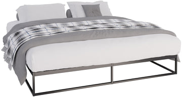Metalen Bedframe, Luchtig Ontwerp, Extra Opbergruimte - Verschillende Maten Beschikbaar Kleur zwart Maat