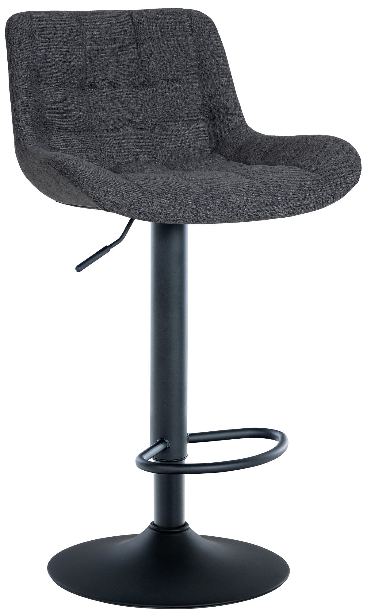 Barkruk, Exclusieve Designkruk, 360° Rotatie & Hoogteverstelling - Moderne Elegantie Kleur zwart