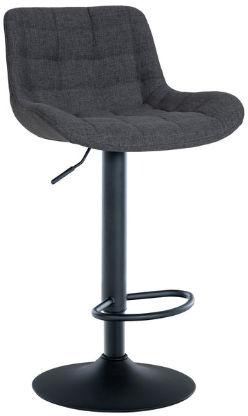 Barkruk, Exclusieve Designkruk, 360° Rotatie & Hoogteverstelling - Moderne Elegantie Kleur zwart