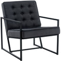 Velvet Lounger Stoel, Luxe Relaxstoel, Metalen Frame - Stijlvolle Comfortabele Zithoek Kleur grijs