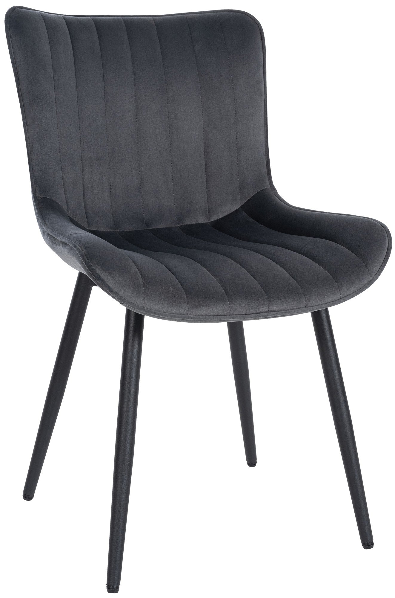 Elegante Designstoel, Trendy Eetkamerstoel, Ongeëvenaard Comfort-Stijl Mix Kleur donkergrijs Materiaal zacht