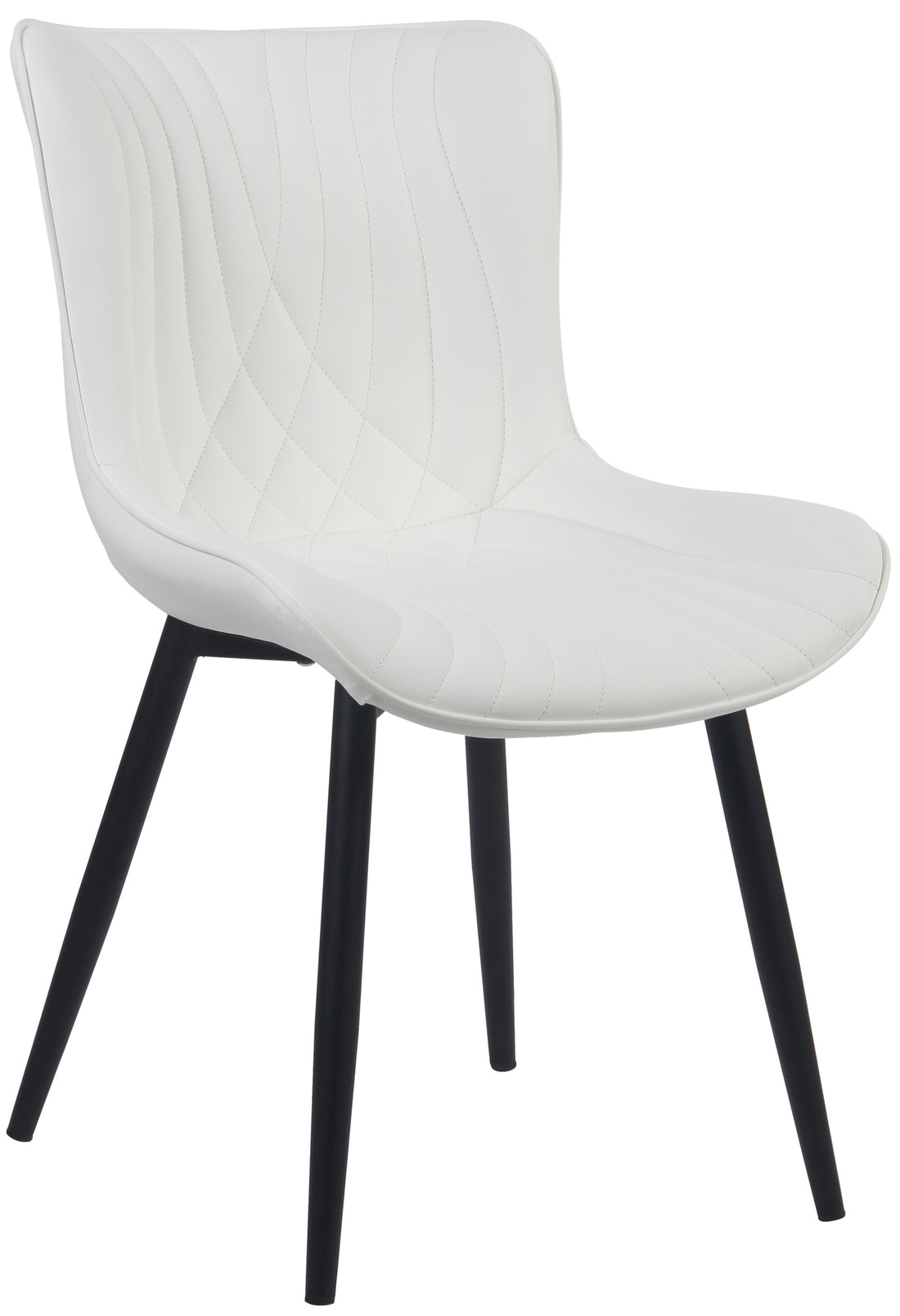 Eetkamerstoel - Luxe Stoel - Ergonomisch Ontwerp voor Comfortabel Zitten en Duurzaamheid Kleur wit