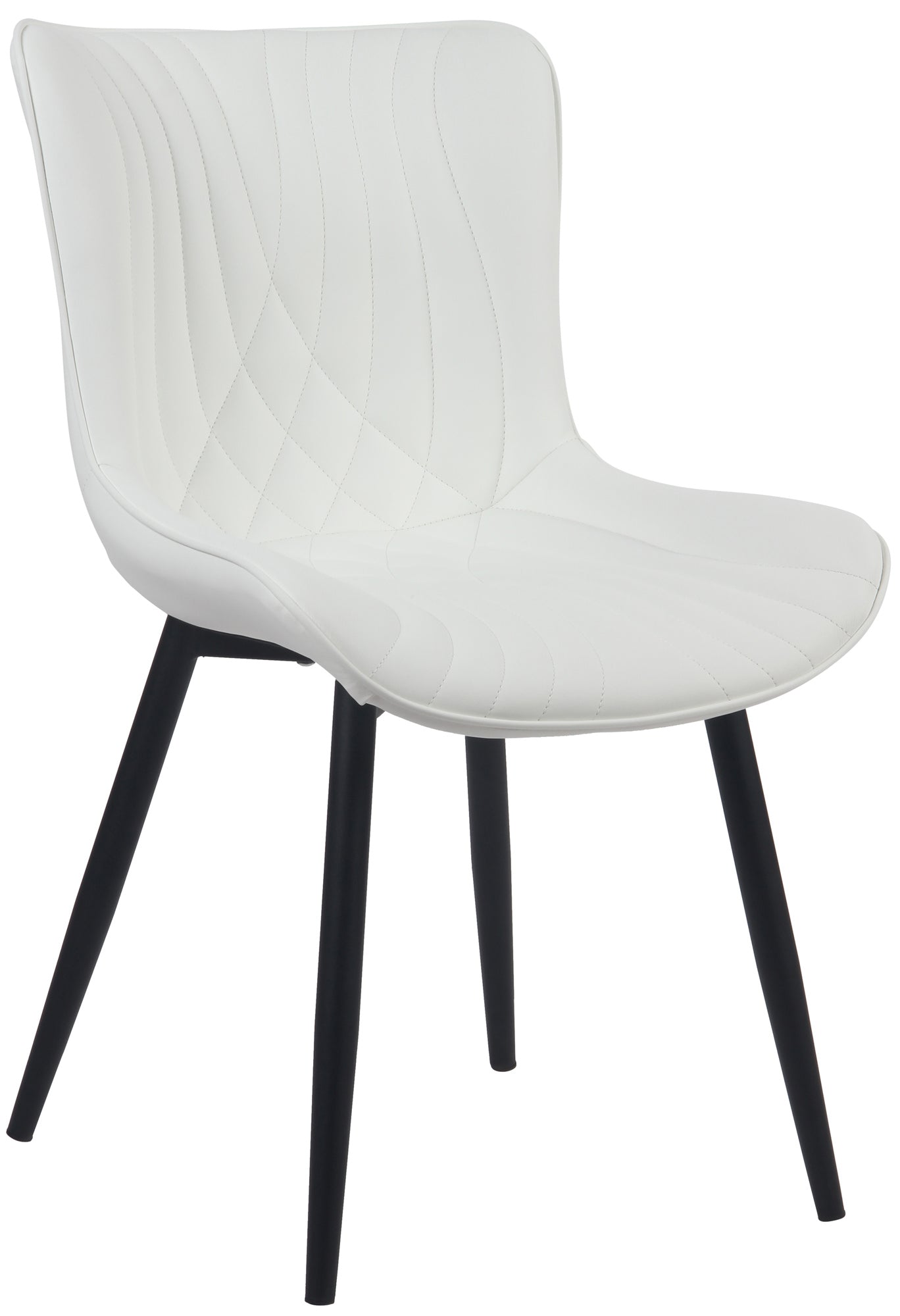 Eetkamerstoel - Luxe Stoel - Ergonomisch Ontwerp voor Comfortabel Zitten en Duurzaamheid Kleur wit