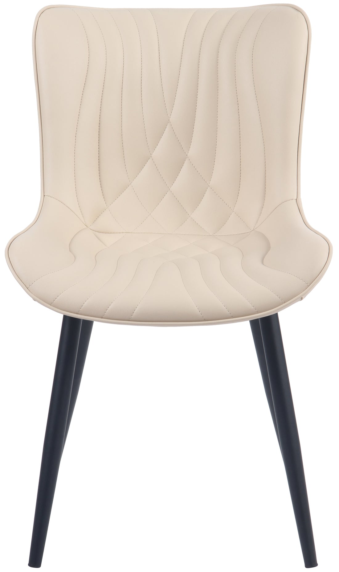 Eetkamerstoel - Keukenstoel - Ergonomisch Ontwerp voor Comfortabele Maaltijden Kleur crème