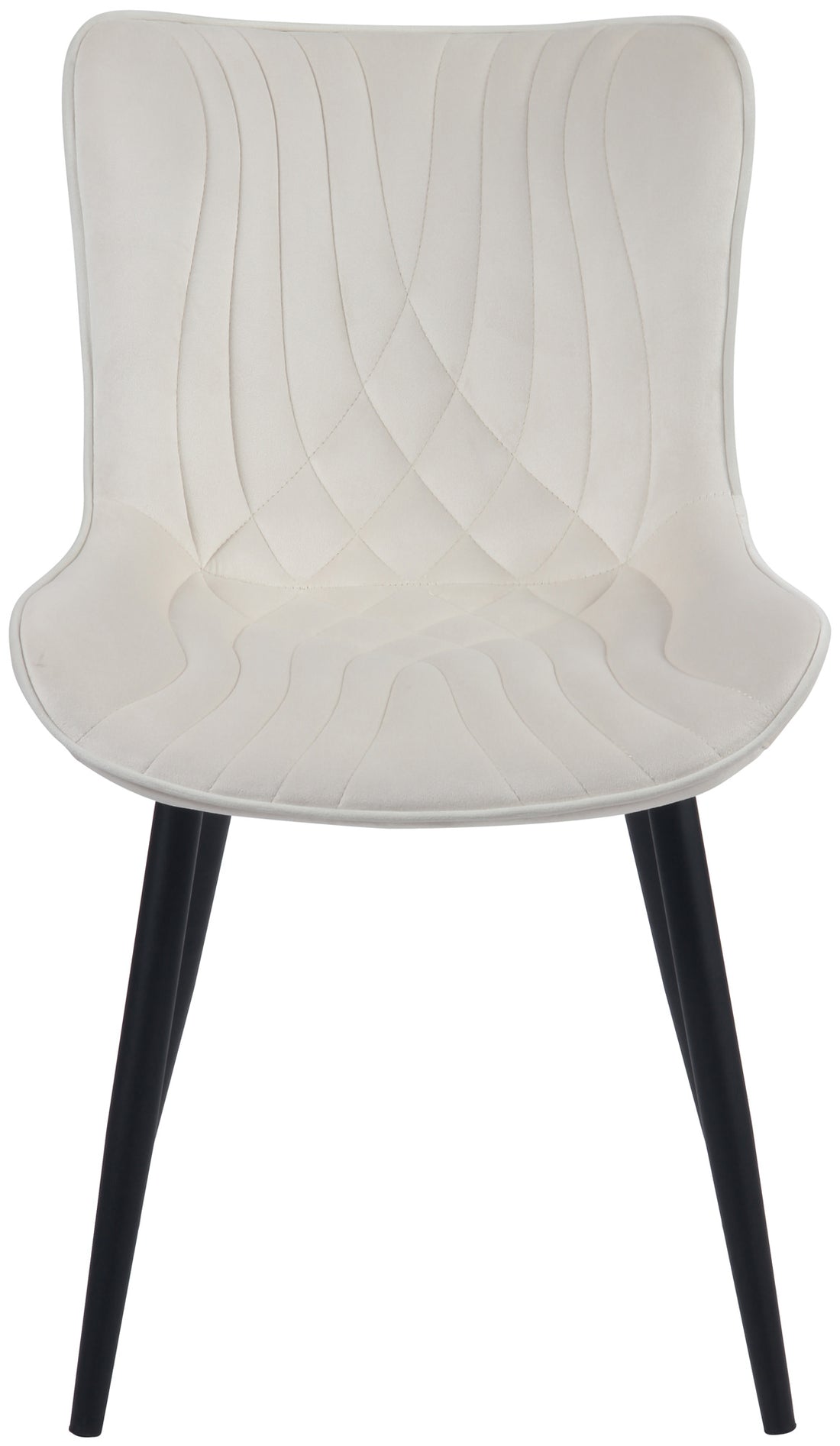 Eetkamerstoel Crème - Dining Chair - Ergonomisch Comfort, Hoogwaardig Kunstleer/Polyester Kleur crème