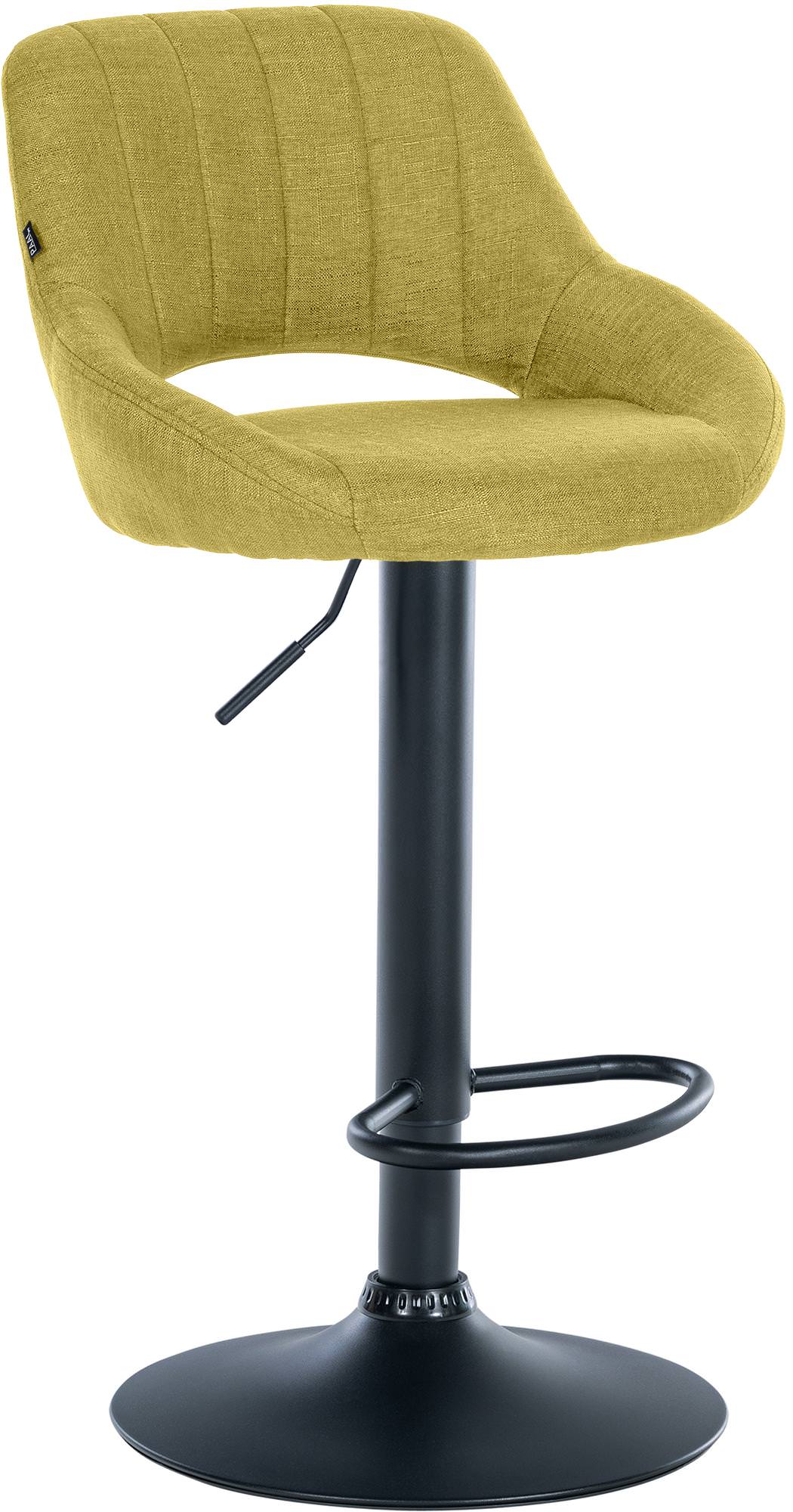 Verstelbare Barkruk - Luxe Design - 360° Draaibaar Comfort, Onderhoudsvriendelijke Stof Kleur groen