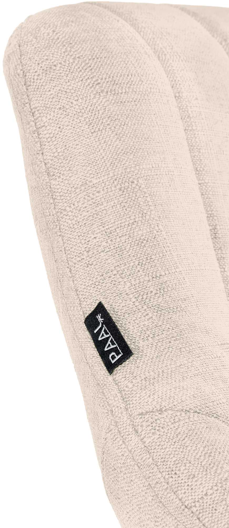 Barkruk Stof - Design Kruk - Verstelbare Hoogte & 360° Draaibaarheidsoptie Kleur crème